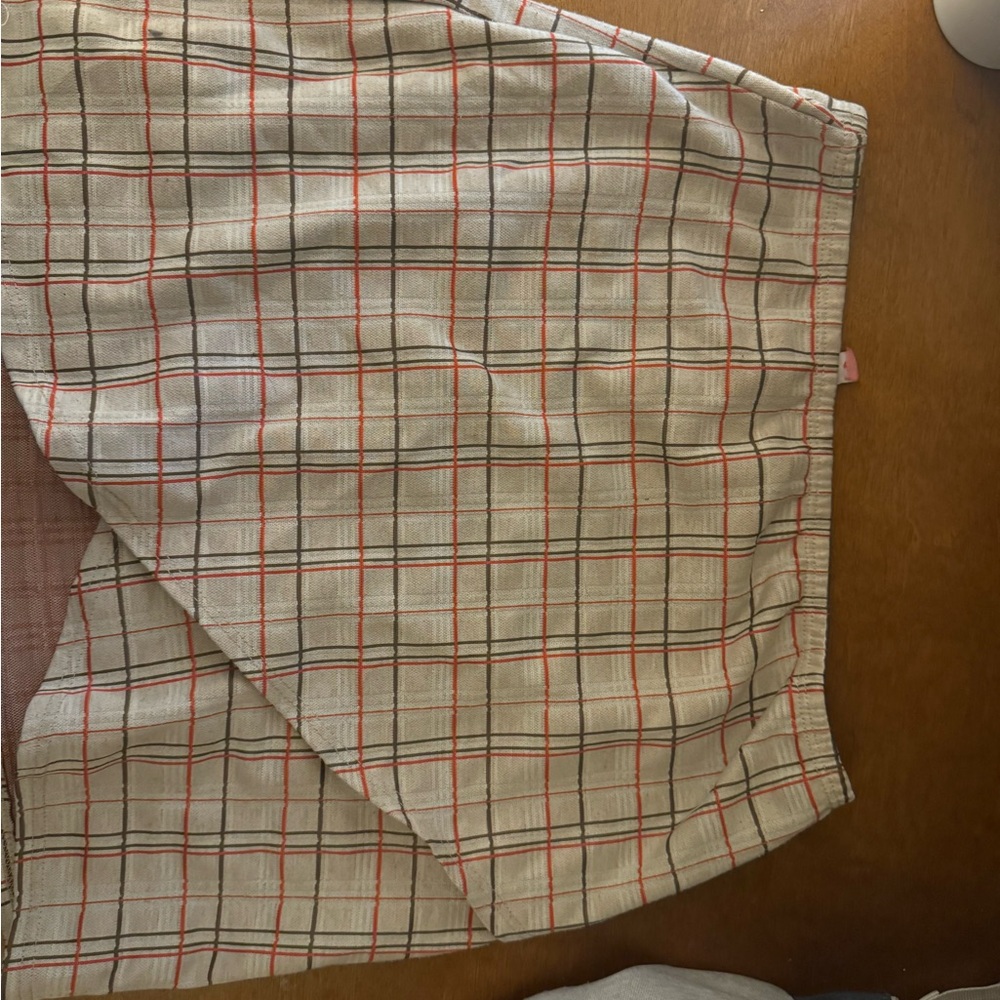 Plaided skirt